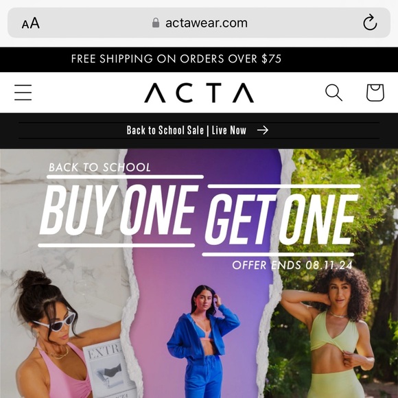 ACTA stretchy teal green leggings Medium - Picture 10 of 10